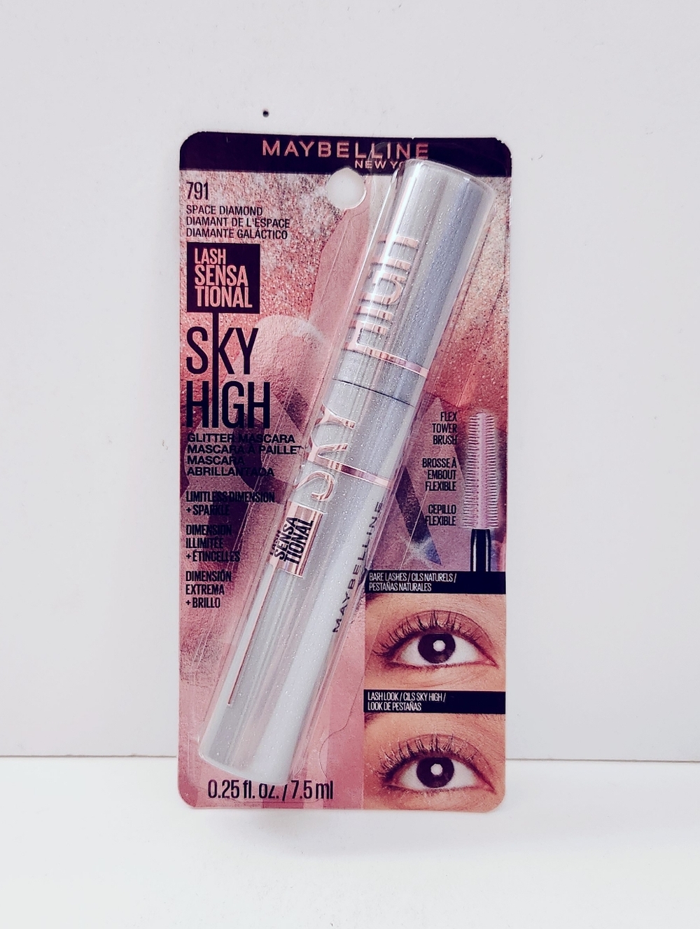 🐢2/$15 Maybelline Lash Sensational Sky High Washable Mascara Space Diamond